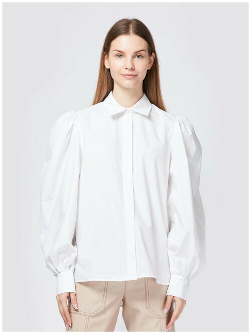 Рубашка  Jijil, размер 40, белый