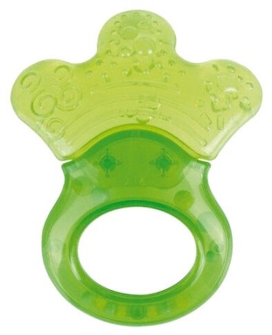 Прорезыватель-погремушка Canpol Babies Лапка 56/136, зеленый