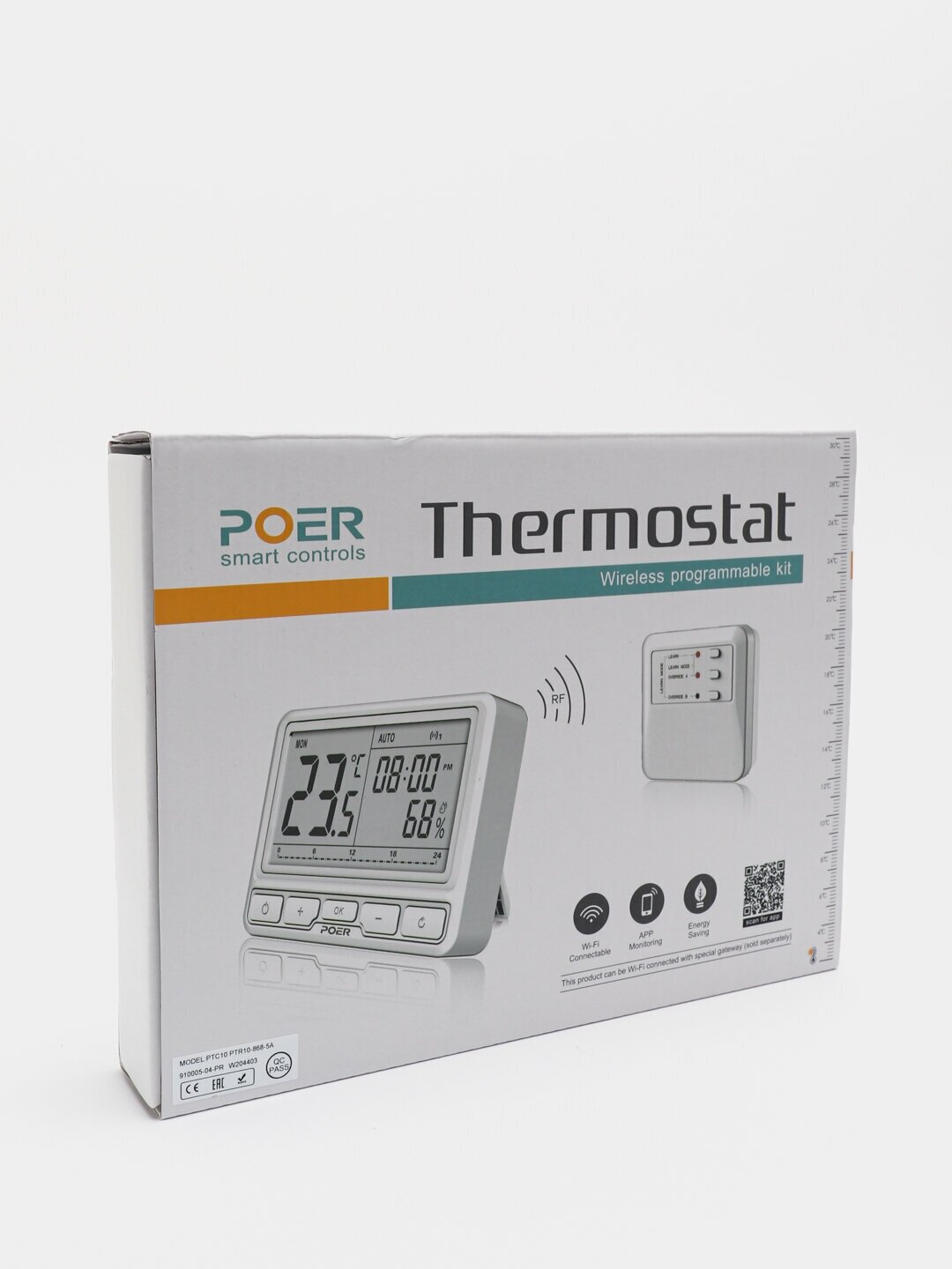 Терморегулятор систем отопления, программатор Poer ptc10, ptr10 - фотография № 9