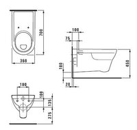 Унитаз LAUFEN Pro Liberty 8.2095.3.000.000.1