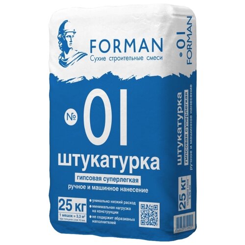 фото Штукатурка forman гипсовая №01