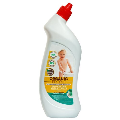 фото Organic People гель Эко для мытья туалета c маслом сосны 0.75 л
