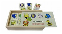 Настольная игра Рыжий кот Домино мои животные ИД-1475