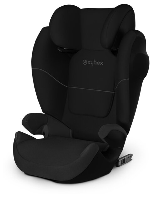 Автокресло детское CYBEX Solution M-Fix SL, pure black, черный, 1/2/3 [517001367]