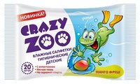 Влажные салфетки Crazy ZOO 