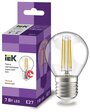 Лампа светодиодная IEK LLF-G45-7-230-30-E27-CL, E27, corn
