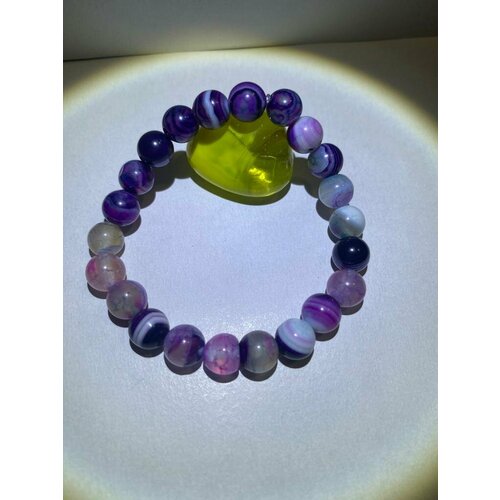 фото Браслет, 1 шт., размер 17.5 см, размер one size, розовый/голубой реализациатор