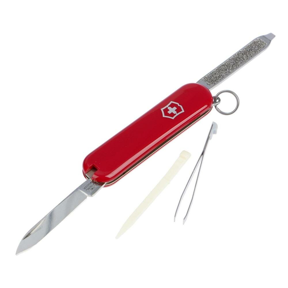Нож перочинный Victorinox Escort (0.6123) 58мм 6функций красный - фото №17