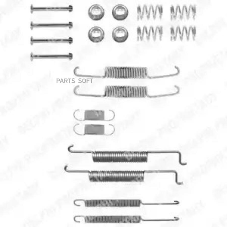Комплект Монтажный Тормозных Колодок Delphi арт. LY1033
