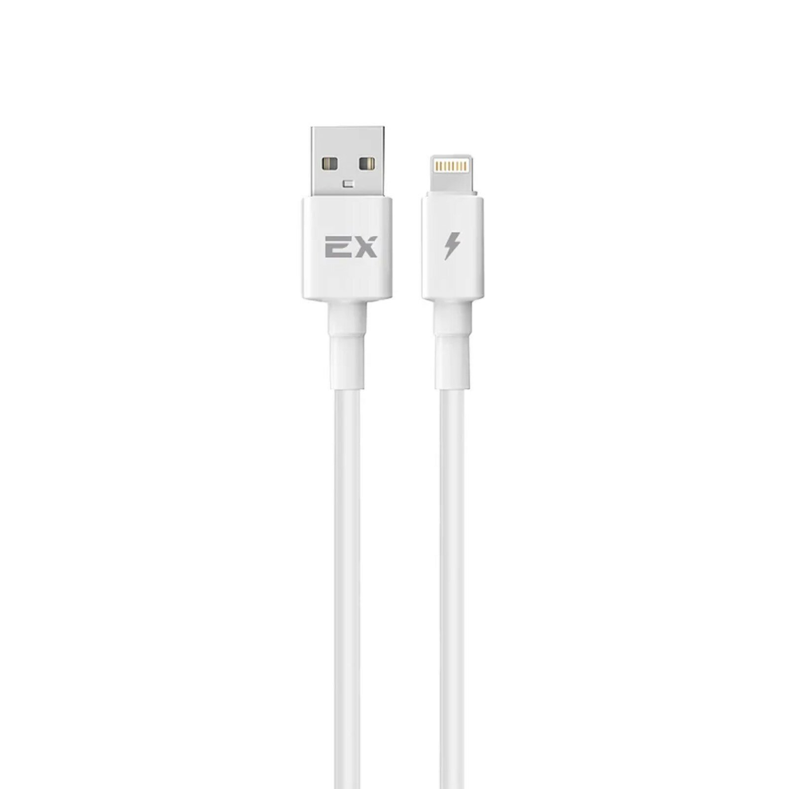 Кабель EX-K-1151, Lightning - USB, 2 А, 1 м, белый