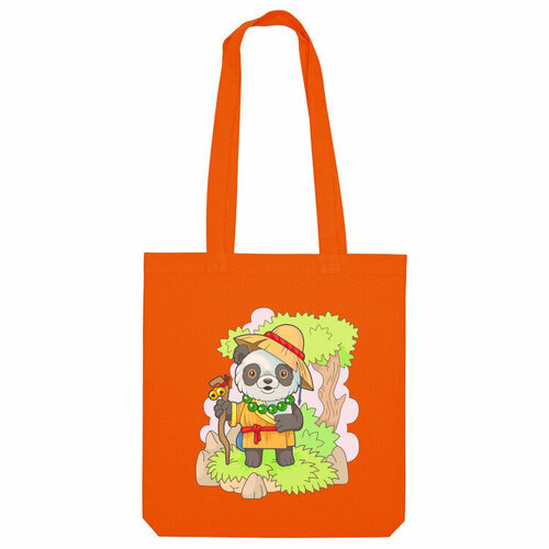 фото Сумка шоппер us basic, оранжевый