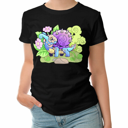 фото Футболка roly, размер s, черный