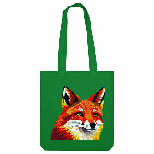 фото Сумка шоппер us basic, зеленый