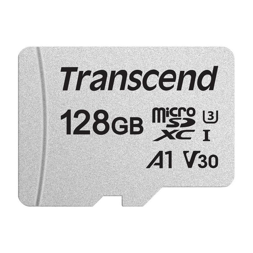 Transcend Карта памяти Transcend 300S microSDXC 128Gb UHS-I Cl10 + адаптер, TS128GUSD300S-A