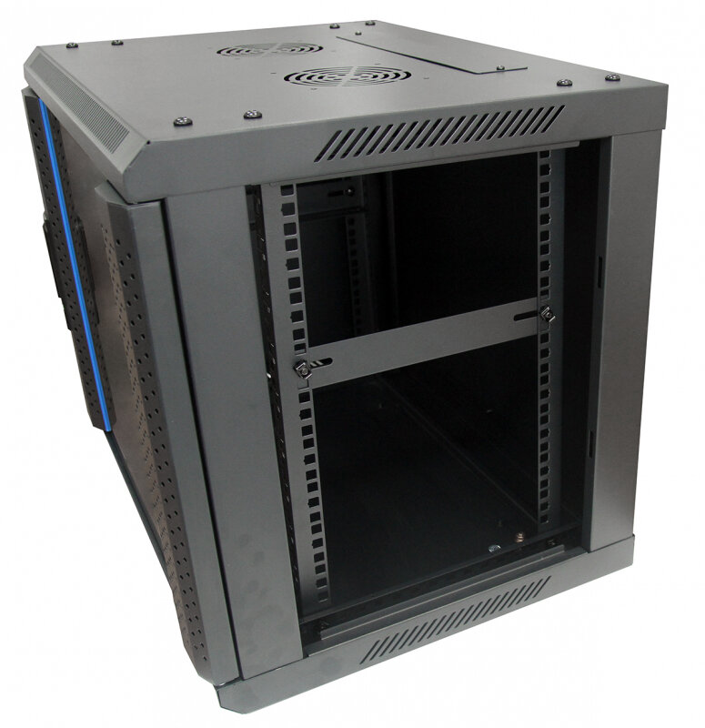 Шкаф 5bites телекоммуникационный 9U/600*450/wall/black - фото №6