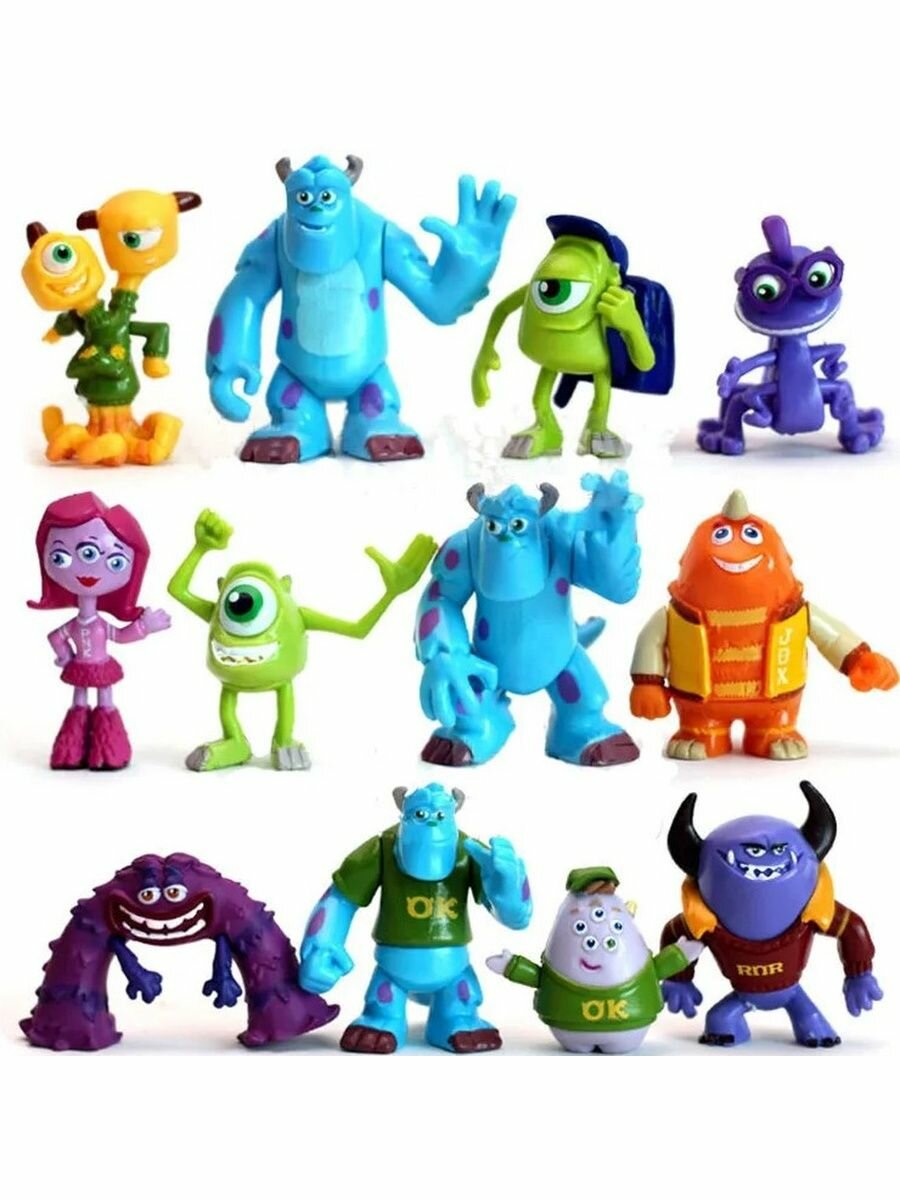 фото Фигурки "Корпорация монстров" реалистичные