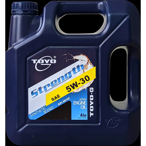 Моторное масло TOYO-G STRENGTH SAE 5W-30 API SP/CF 4 л. 9555131410347