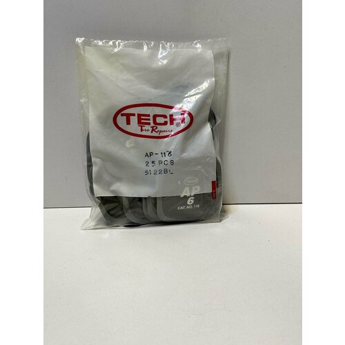 Набор заплат универсальных диаметр 55х55 мм, 25 шт TECH