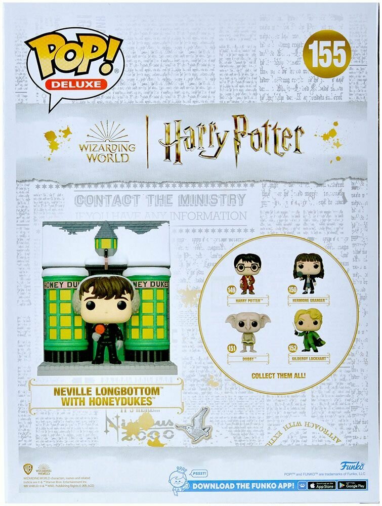 Фигурка Funko POP! Deluxe. Гарри Поттер: Невилл в Хогсмиде - фото №4
