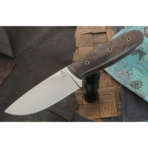Ножевая Мастерская Кашулина нож Тайга, сталь 95х18, стабилизированная древесина