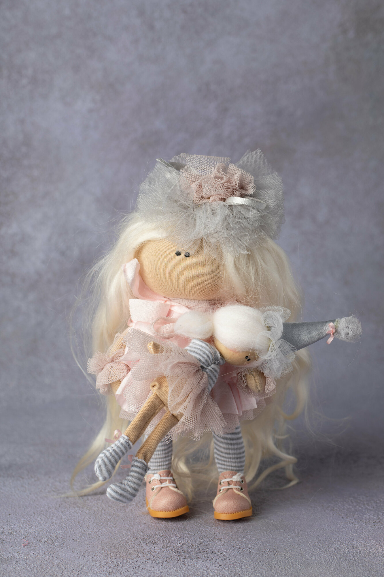 Авторская кукла "Малышка" текстильная, ручная работа