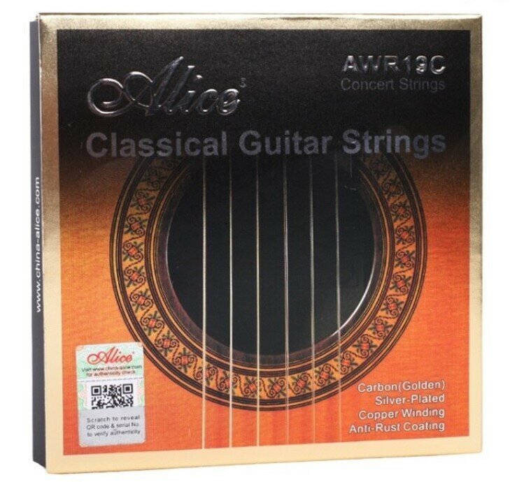 Струны для классической гитары Alice AWR19C-H — фото 1