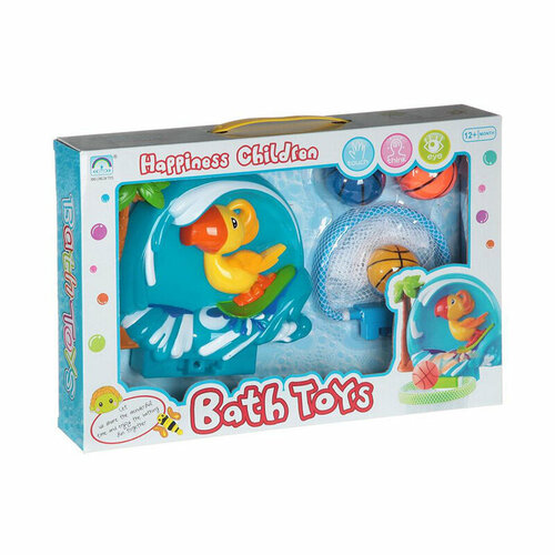 Набор для ванной (игрушки, сетка) 8827B BOX Н51154