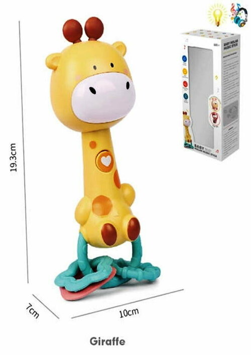 Next Развивающая игрушка Жираф (свет, звук) MD2131 с 3 месяцев