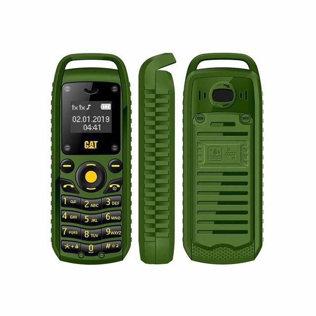 Мобильный мини телефон B25 с 2 симкартами, MicroSD и Bluetooth, Green