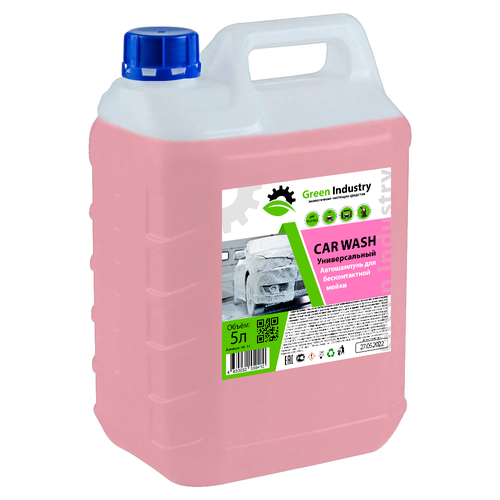 Автошампунь Green Industry Car Wash для бесконтактной мойки, 5л