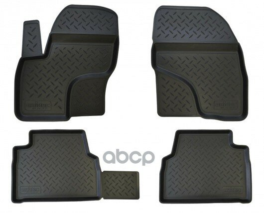 Коврики в салон Element для FORD Kuga 2008-2013 полиуретан черные 4 шт. - фото №3