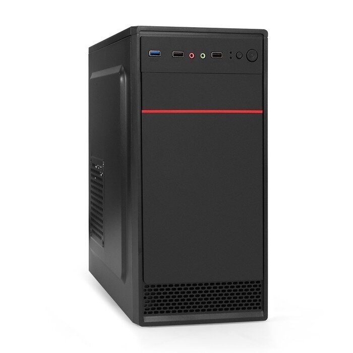 Корпус Minitower ExeGate MA-401-XP400 (mATX, БП XP400 с вент. 12см, 2*USB+1*USB3.0, аудио, черный)