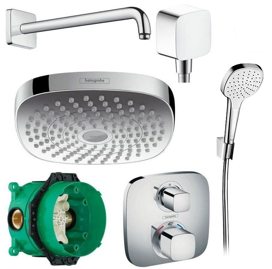 Душевой комплект Hansgrohe Croma Select E 27294000