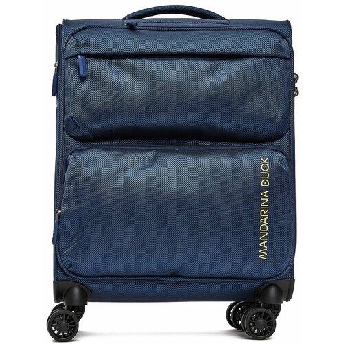 Чемодан Mandarina Duck, 39.5 л, черный