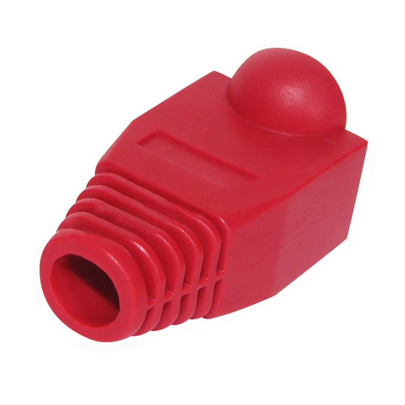 Колпачок Rexant для штекера RJ-45 красный {05-1205} (100 шт/упак)