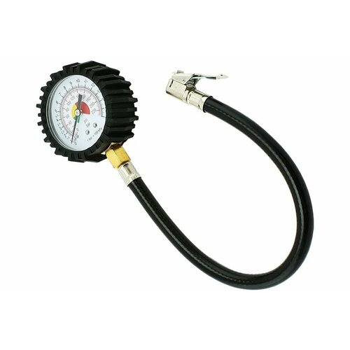 Манометр со шлангом для измерения давления в шинах Колир шланг 30см.