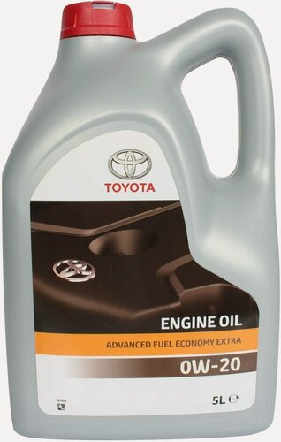 Изображение товара Синтетическое моторное масло TOYOTA Advanced Fuel Economy Extra 0W-20, 5 л