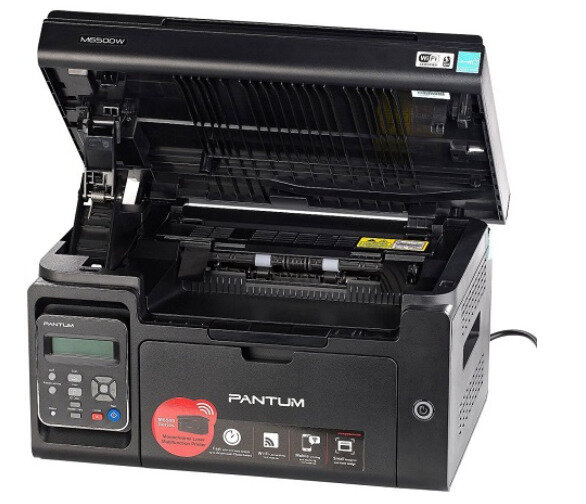 МФУ лазерный Pantum M6500W, черно-белая печать, A4, цвет черный — фото 1