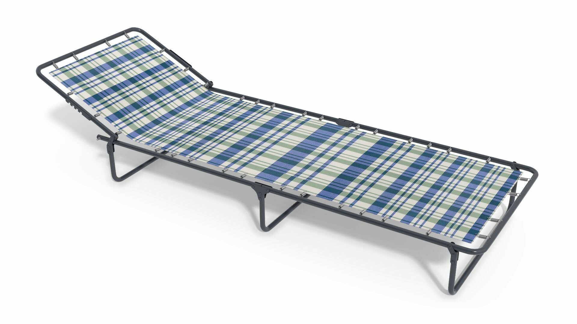 Кровать раскладная КемпингГрупп Олеся жесткая Разноцветный Размеры  Высота 240мм Глубина 660мм Ширина 1960мм