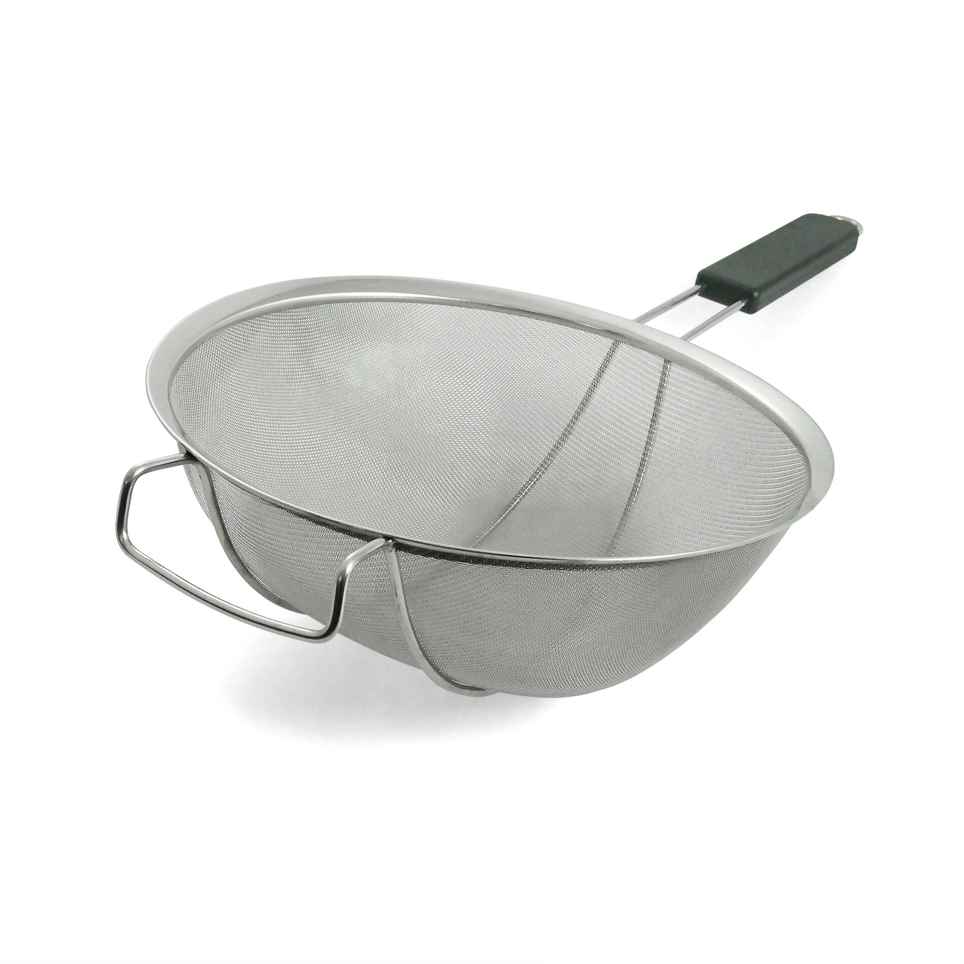 Сито кухонное большое с поддержкой нержавеющая сталь D-32 см Henry.