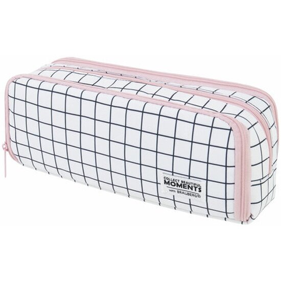 Пенал-органайзер Brauberg  2 откидные планки полиэстер 23x9х7 см 