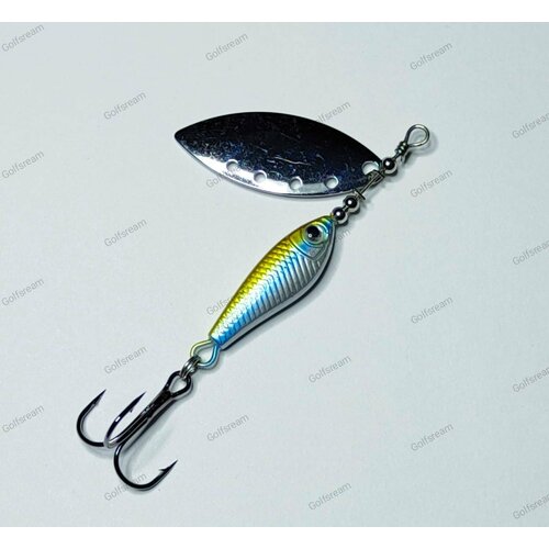Блесна вращающаяся Silver Creek (Grows Culture) 12 гр. на судака, на щуку, форель, окуня, голавля, жереха. #012