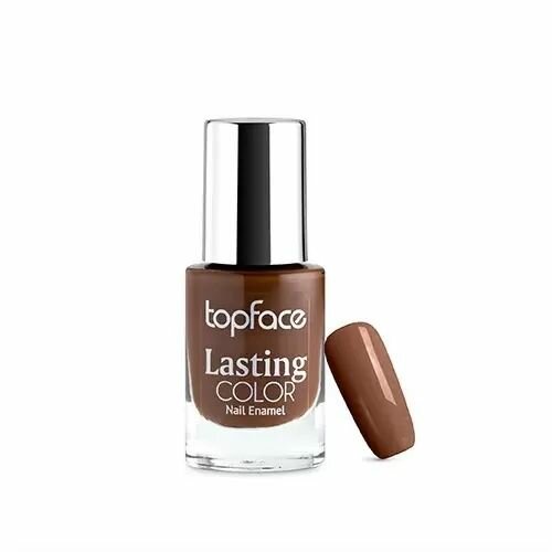 Лак для ногтей TopFace "Lasting Color", тон 50, Желто-коричневый