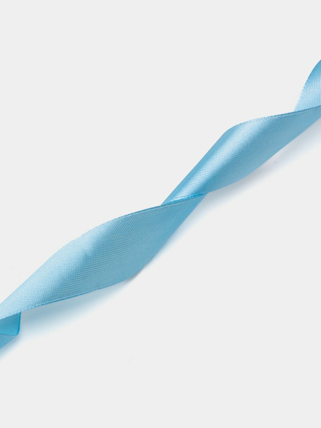 Лента атласная, ширина 2.5 см, длина 13 метров, цвет голубой — фото 1