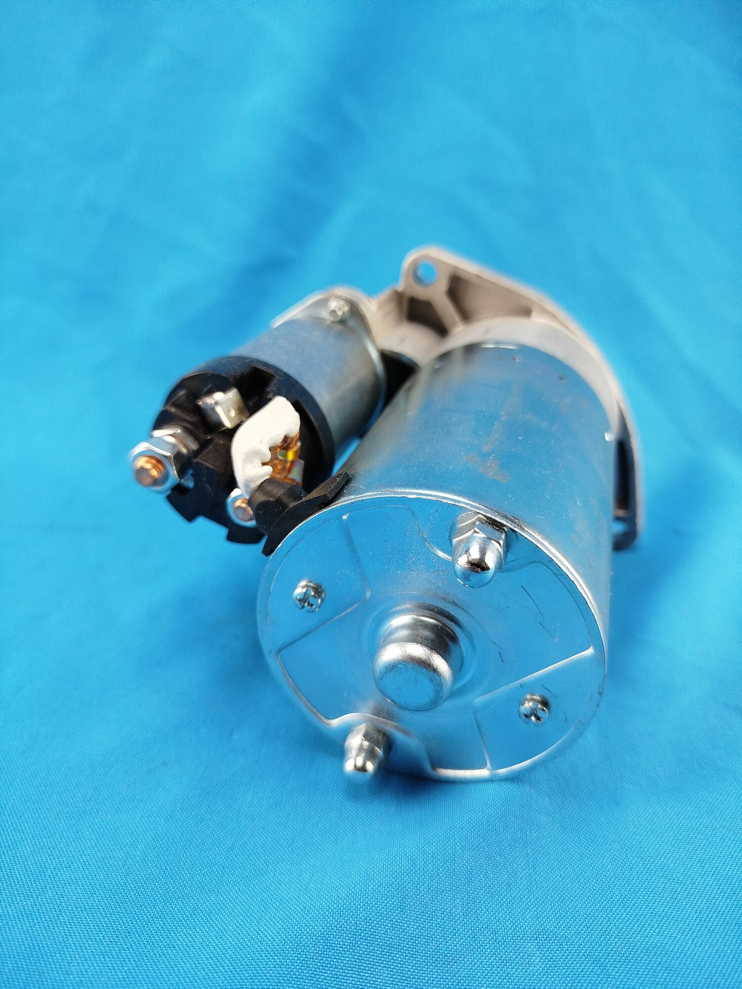 Стартер "КЗАТЭ" для а/м Приора с новой КПП редукторный (1,55кВт) (эконом) — фото 1