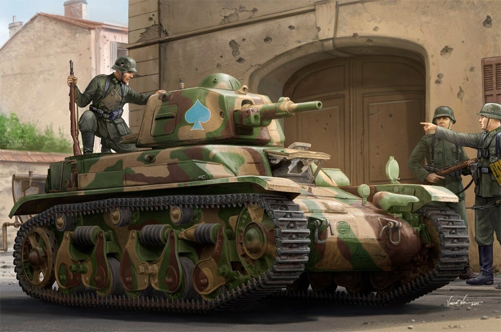 83893 Hobby Boss Танк French R39 Light Infantry Tank 1/35