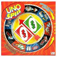 Настольная карточная игра Uno Spin для детей и взрослых