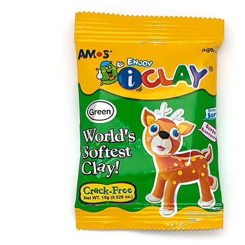 AMOS Масса для лепки iClay ассорти 15 г 22036 14827848862