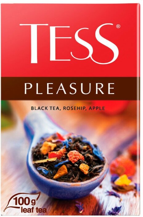 Чай черный листовой Tess Pleasure (Тесс Плэжа), 100 г