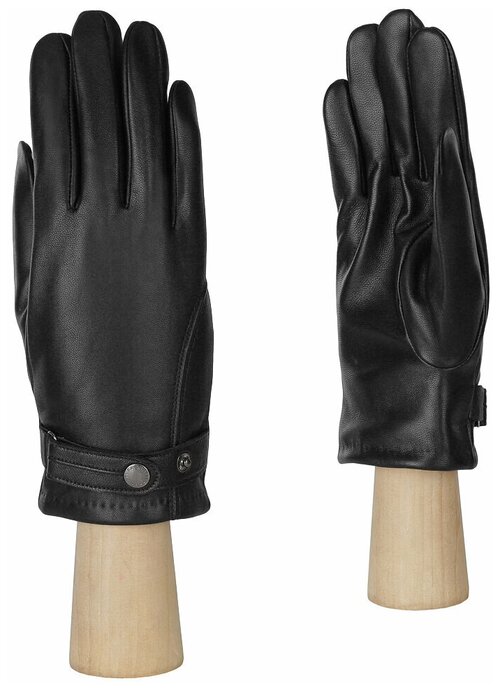 Мужские перчатки FABRETTI из натуральной кожи, размер 9, демисезонные/зимние